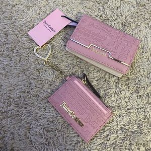 NWT Set of Juicy Couture wallet and coin pouch/credit card holder.